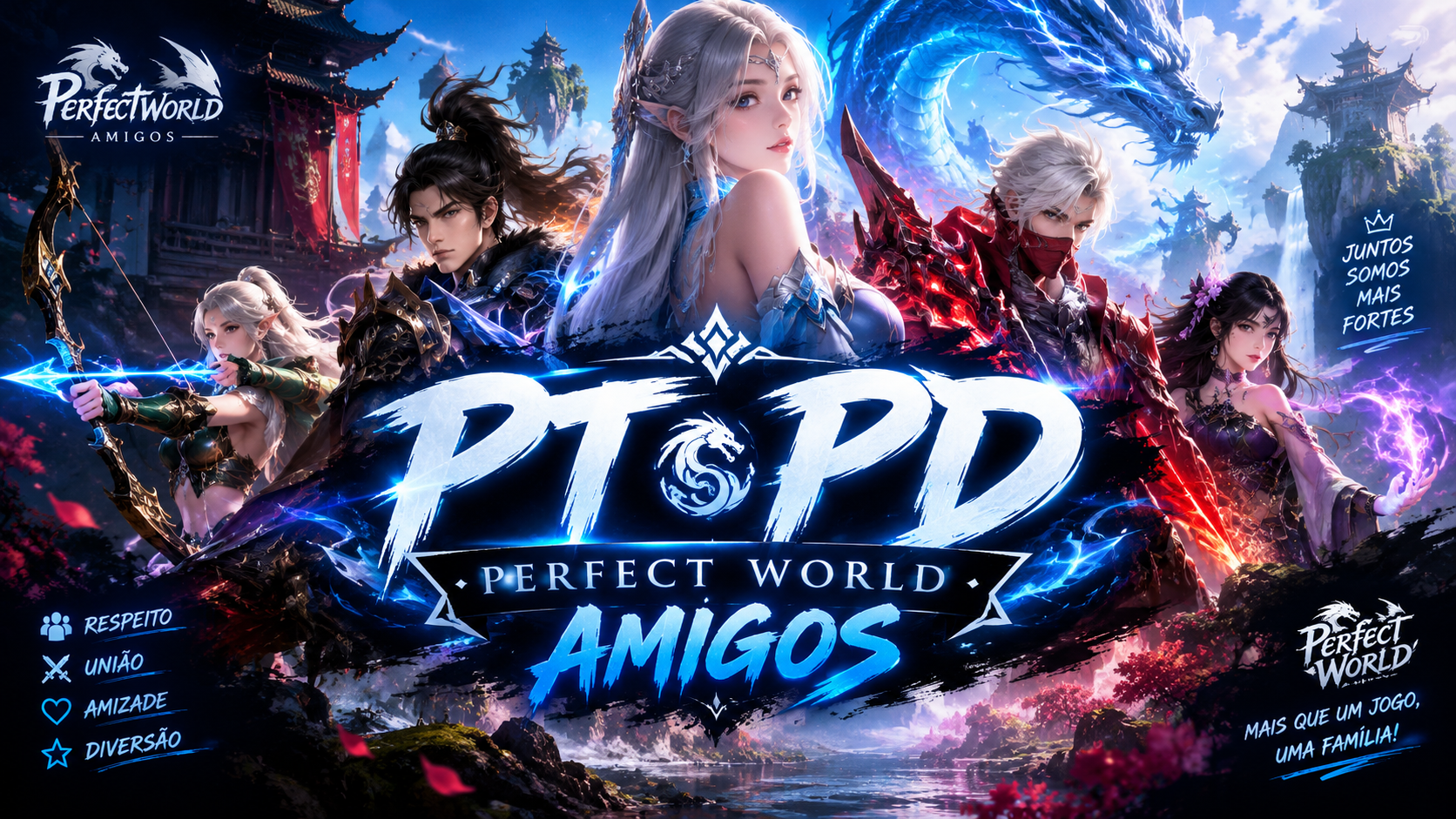 Banner da PT PD — Perfect World Amigos